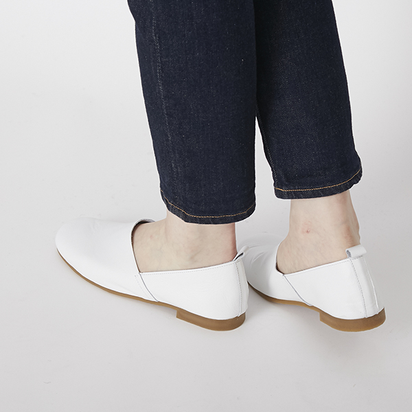 TRAD+/撥水ソフトレザースリッポン